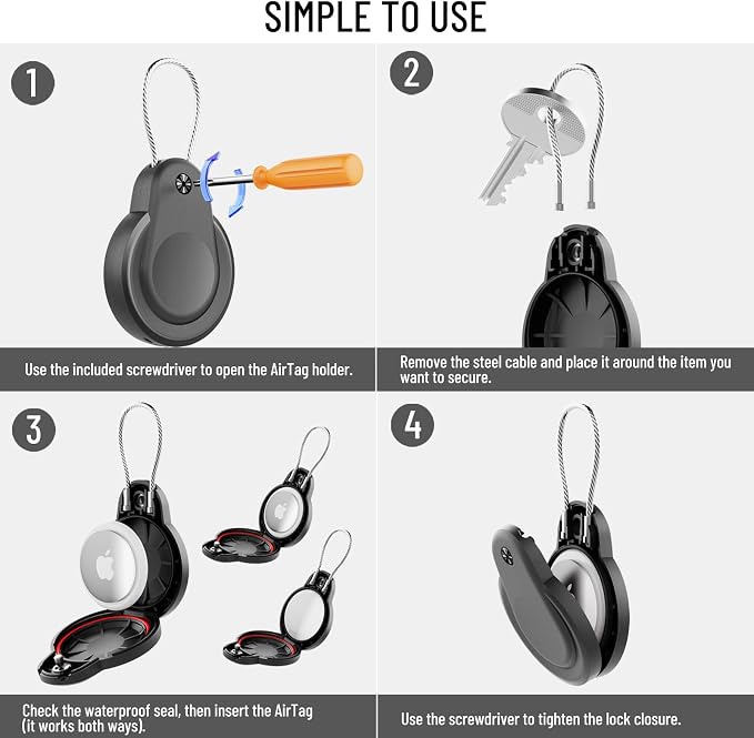 5 Pack Airtag Holder - Image 7