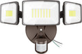 Onforu 75W LED Flood Light Motion Sensor Outdoor, 7000lm Dusk to Dawn Flood by Onforu