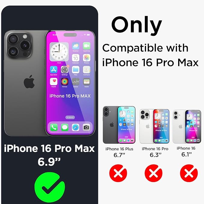 AICase Compatible with iPhone 16 Pro Max Case Waterproof - Image 9