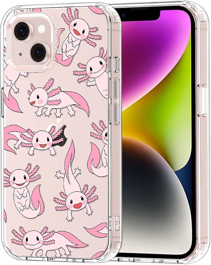 MOSNOVO for iPhone 13/14 Case | Military Grade 6.6ft Drop Tested | Clear by Mosnovo