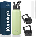Konokyo 40oz Insulated Water Bottle Stainless Steel Sport Bottles by Konokyo