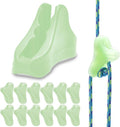 12Pack Ultralight Guyline Tensioners Tent Guyline Cord Rope Adjuster by CooBigo