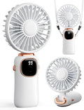 coldSky Portable Handheld Fan, 4000mAh Battery Operated 3 in 1 Multifunction by Fabricshaver