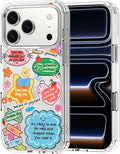 MOSNOVO for iPhone 17 Pro Case, Shockproof Military-Grade Protection 6.6ft Drop by Mosnovo
