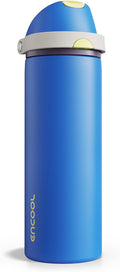 Insulated Water Bottle with Straw by ENCOOL