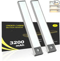 Under Cabinet Lighting, 3200mAh Motion Sensor Light Indoor, 3 Color Temp by FLAMWILD