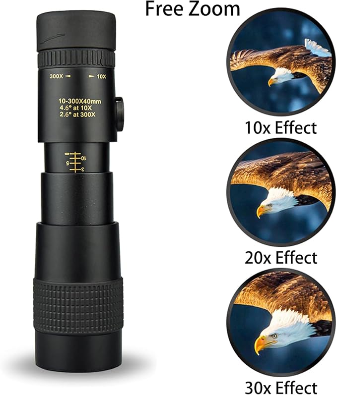 Monocular Telescope 10×300-40, KOMIRE Compatible - Image 3