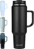 EALGRO 50 oz Tumbler with Handle, Insulated Tumblers with Lid and Straw by EALGRO