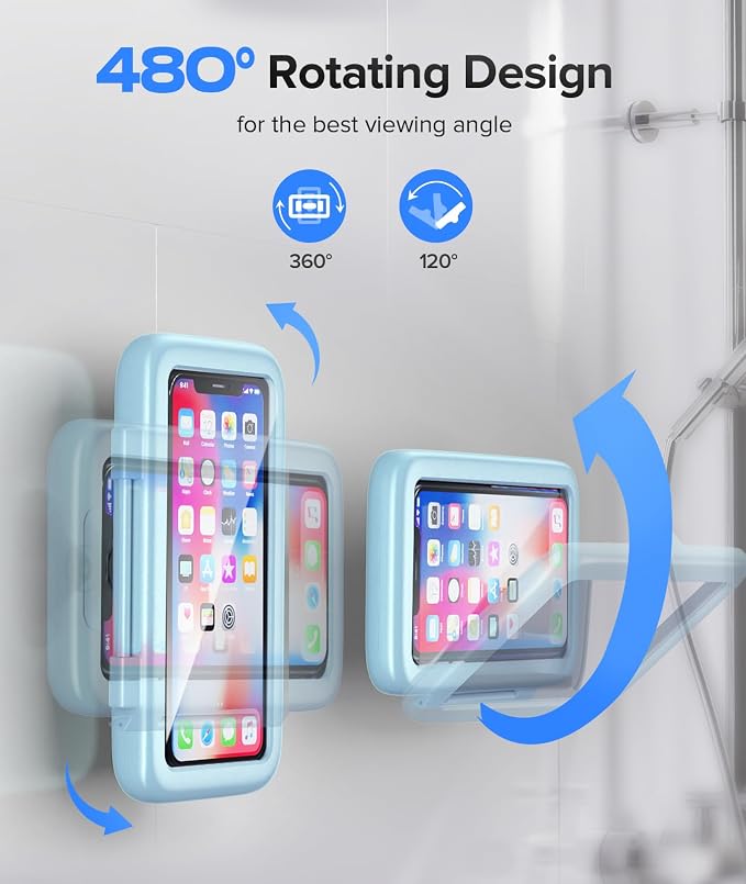 LC-dolida Shower Phone Holder Waterproof Gift - Image 3