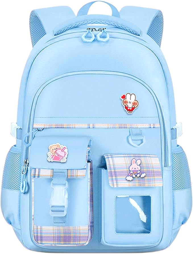 Cute Backpack for Teen Girls Kids Kawaii Bookbag Elementary Middle School by MININAI