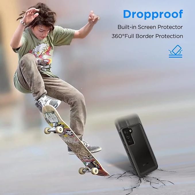 Lanenas for Samsung Galaxy S22 Case, Waterproof Case - Image 4