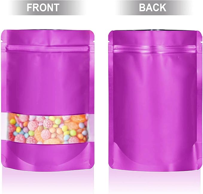 4"x6" 120pcs Mylar Bags for Food Storage, Smell Proof Bag - Image 4