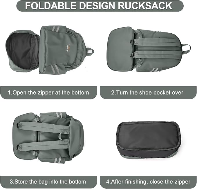 coofay Gym Backpack For Women Waterproof Backpack - Image 7