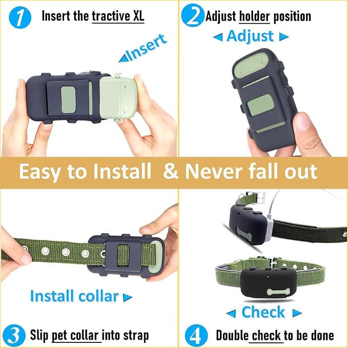 Silicone Holder Compatible for Tractive XL GPS Dog Tracker, Rubber Accessories - Image 6