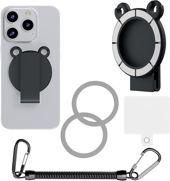 Magnetic Belt Clip for iPhone, Moto & More by EPHOOU