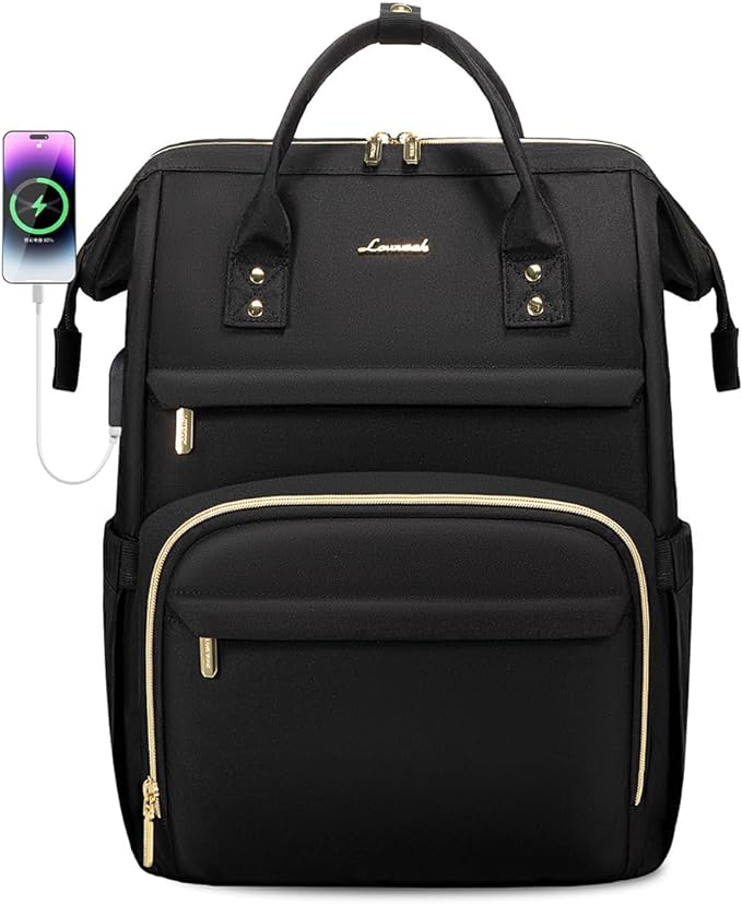LOVEVOOK Laptop Backpack, 15.6 Inch Professional Womens Purse Computer Bag by LOVEVOOK