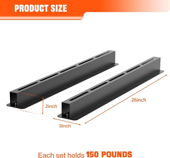 TORACK Garage Ceiling Bin Storage Rack, Adjustable Heavy Duty Overhead Tote - Image 5