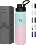 Sports Water Bottle 22oz, Insulated Water Bottle by coktik