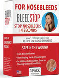 BleedStop™ Nosebleed Strips – Fast Acting Blood Coagulant Foam Inserts – Helps by BleedStop
