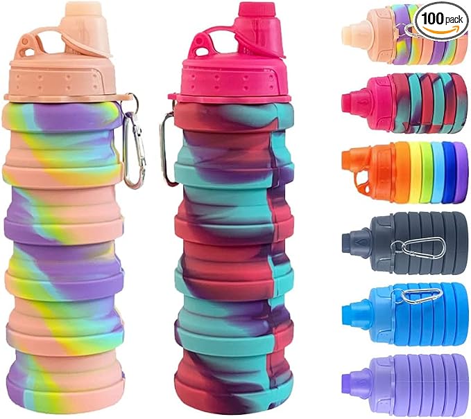 Collapsible Travel Bottles 2 Pack by konlongzan