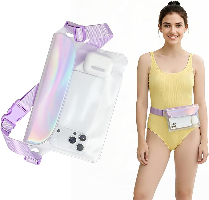 IP68 Waterproof Phone Pouch Case Three-Layer Seal by Foweroty