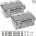 ABS Plastic Dustproof Waterproof IP65 Junction Box Hinged Shell Universal by LMioEtool