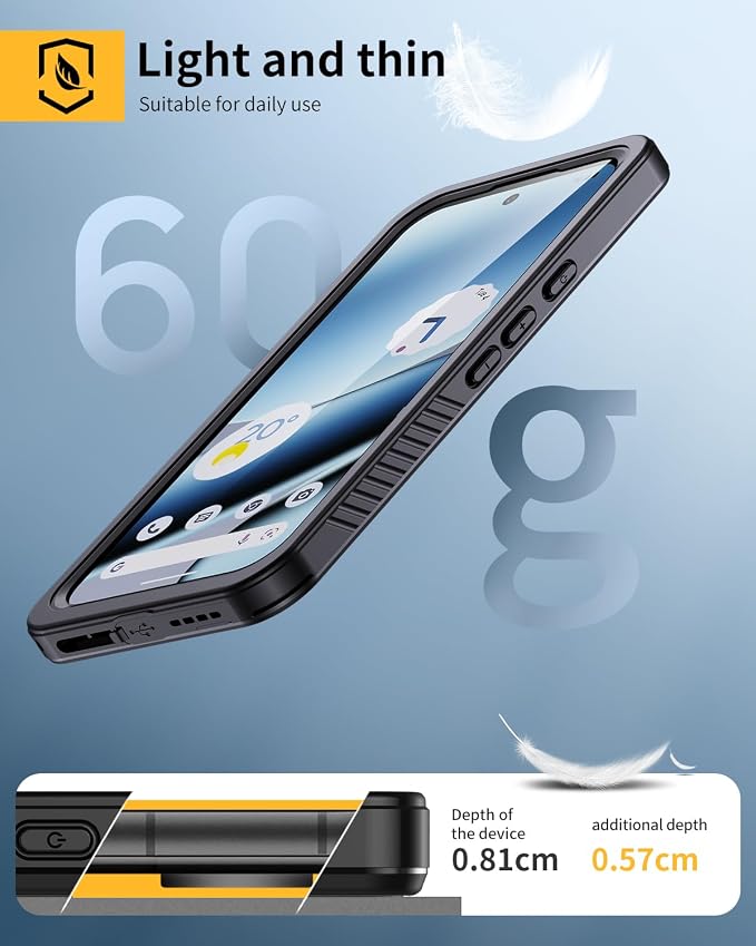 Lanhiem Pixel 10 Pro Case, IP68 Waterproof Dustproof Case - Image 5