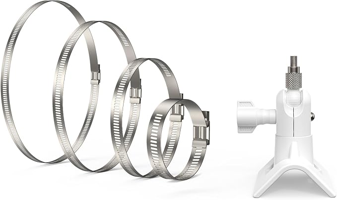 Holicfun No-Drill Outdoor Security Camera Pole Mount, Universally Compatible by Holicfun