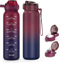 SLUXKE Insulated Water Bottle 24oz, Double Wall Vacuum 18/10 Stainless Steel by SLUXKE