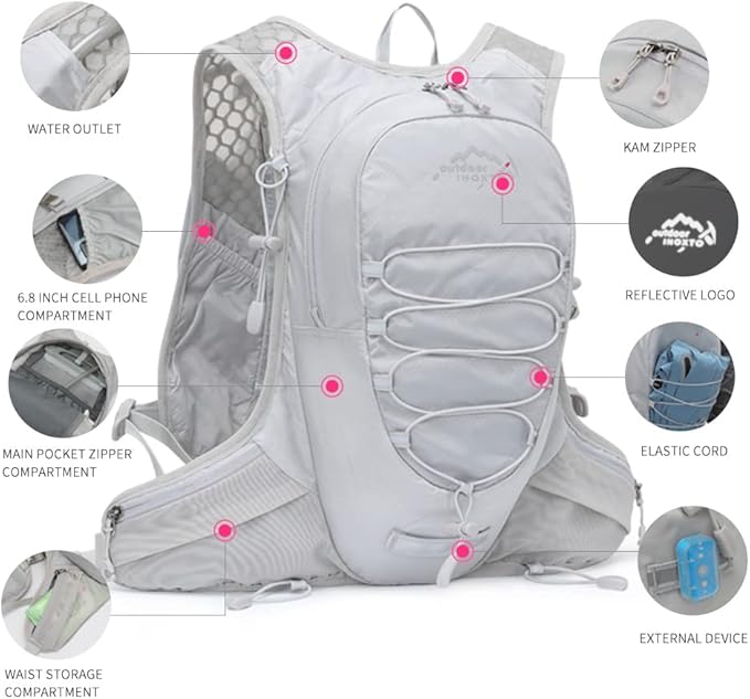 IX INOXTO Running Hydration Vest - Image 3