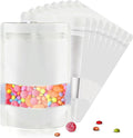 6.3"x9.5" 120pcs Mylar Bags for Food Storage, Smell Proof Bag by ODDIER