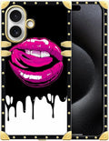 for iPhone 17 Case Luxury Golden Decoration by Unknown