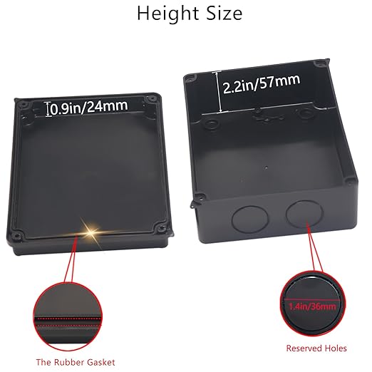 Electrical Box, Outdoor Waterproof Box IP65 Junction Box - Image 4