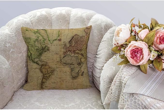 HGOD DESIGNS Cotton Linen Decorative Throw Pillow Case Cushion Cover Vintage - Image 2
