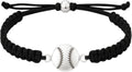 Sportybella - Baseball Bracelet, Baseball Jewelry, Adjustable Braided Baseball by Sportybella
