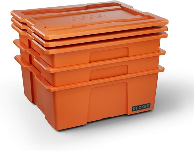 DECKED Payloader 32 L - 75 lb Bin / 200 lb Lid Load Rated by DECKED