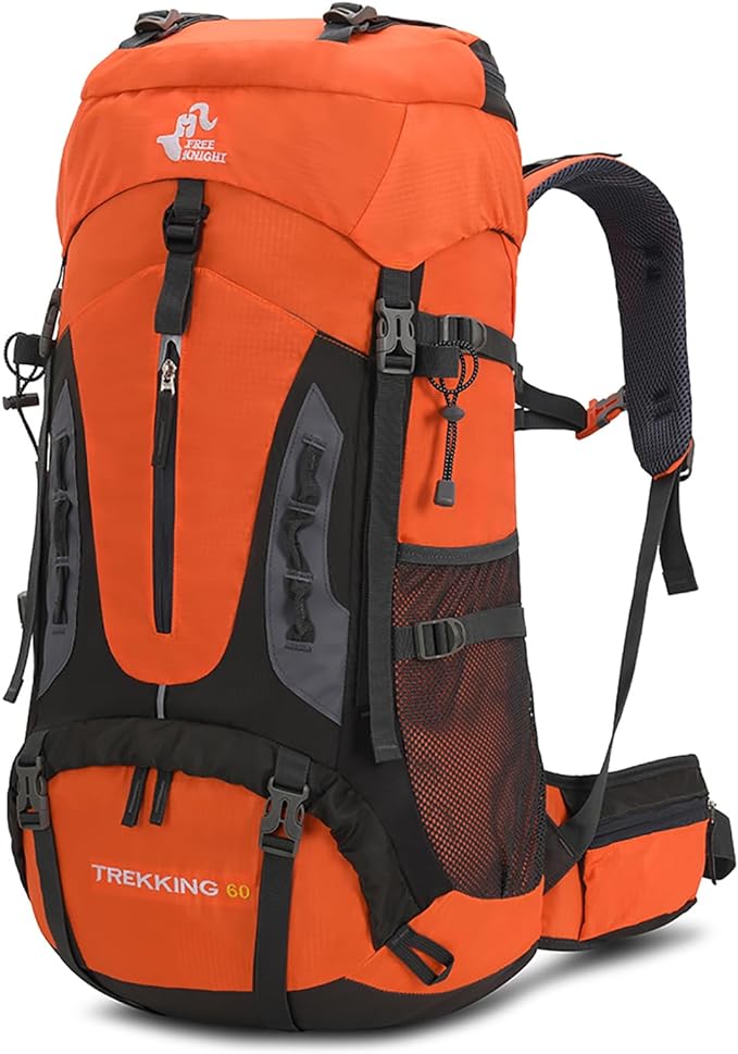Bseash 60L Hiking Camping Backpack by Bseash
