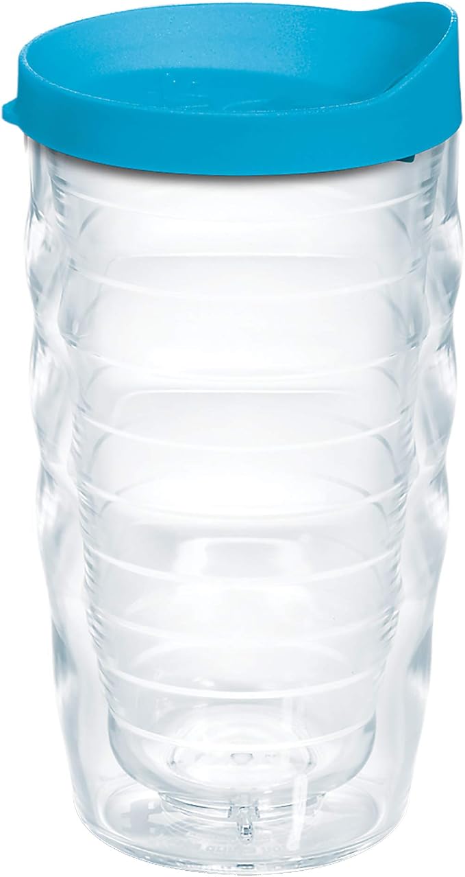 Tervis Clear & Colorful Lidded Made in USA Double Walled Insulated Tumbler by TervisTumblerCompany