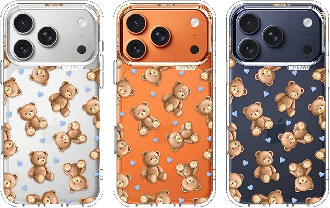 MOSNOVO for iPhone 17 Pro Case, Shockproof Military-Grade Protection 6.6ft Drop - Image 3