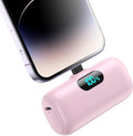 Mini Portable Charger for iPhone, Upgraded 5000mAh PD Fast Charging Battery Pack by HETP