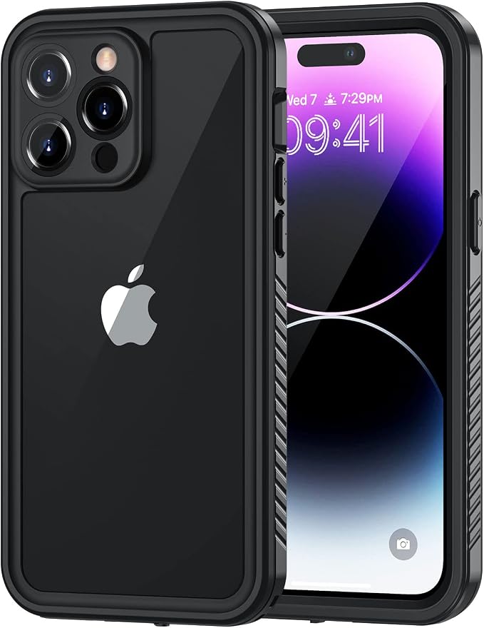 Lanhiem for iPhone 14 Pro Case, IP68 Waterproof Dustproof Case by LanhiemHome