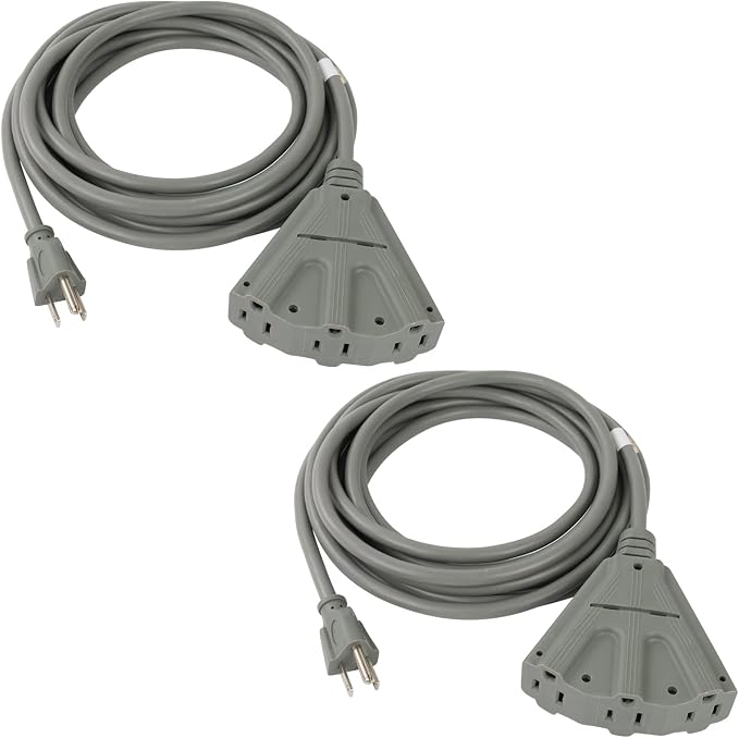 EP 2 Pack 6 Ft Outdoor Extension Cord by ENERGYPRO