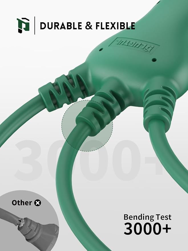 PLUGTUL 27FT Outdoor Extension Cord - Image 3