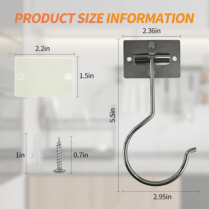 2PCS Banana Hook Under Cabinet, Adhesive Bananas Hanger - Image 2
