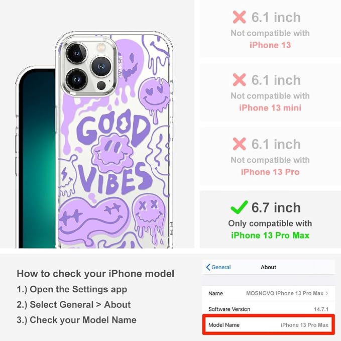 MOSNOVO Case for iPhone 13 Pro Max - Image 2
