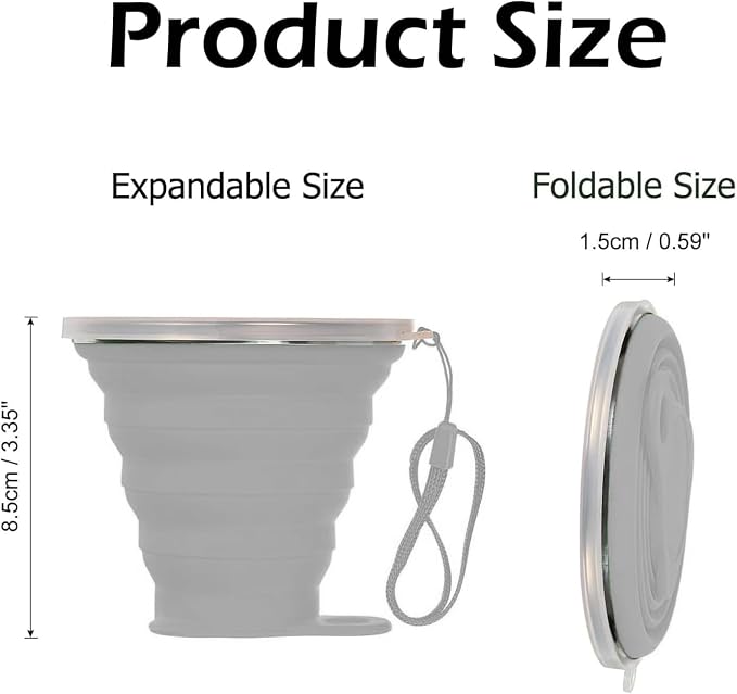 Silicone Collapsible Cup, Collapsible Cups - Image 3