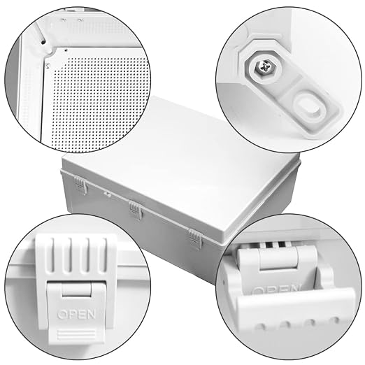 Big Size 23.62"x19.68"x8.66" IP67 Waterproof Enclosure Electrical Junction Box - Image 3