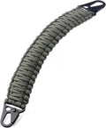 Tactical Paracord Handle，9-core Weaving Paracord Strap by PITOZER