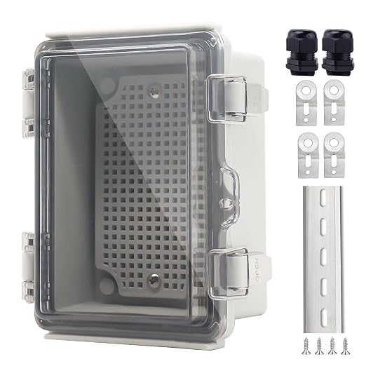 IP67 Waterproof Junction Box, ABS Plastic Electrical Enclosure by LuSumtly