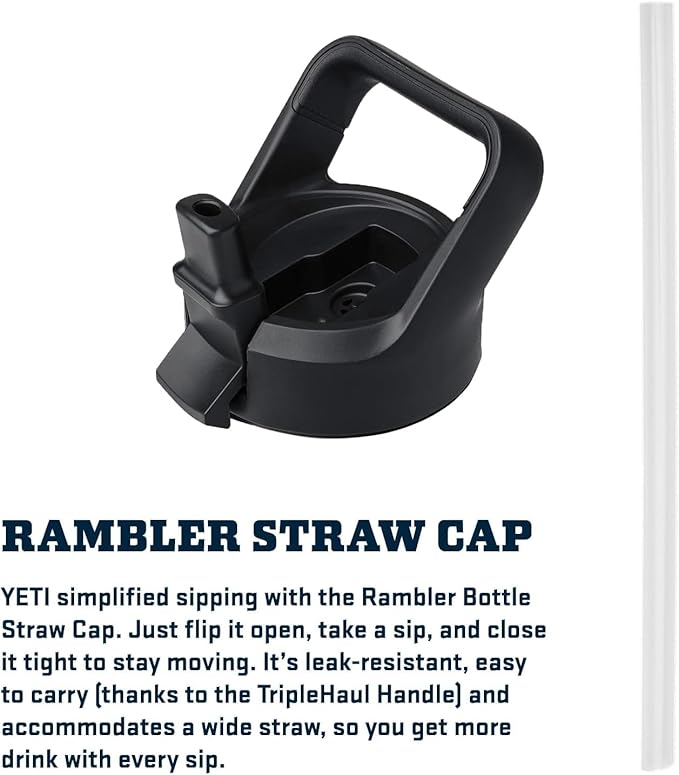 YETI Rambler 26 oz Bottle, Vacuum Insulated, Stainless Steel - Image 6